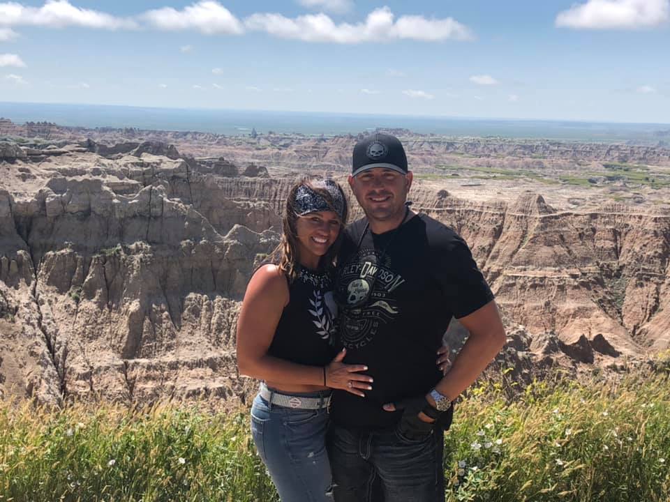 Attorney Norris standing in front of the Grand Canyon